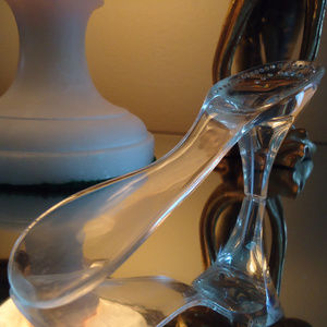 Vintage Louis Halpern Lucite High Heel Shoe Horn